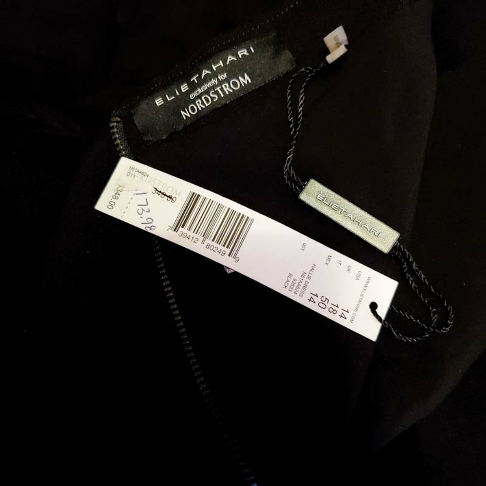 Elie Tahari "Hallie" Little Black Dress - Picture 9 of 10